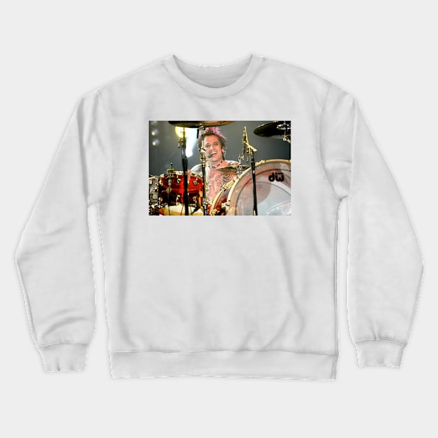 Tommy Lee Photograph Crewneck Sweatshirt by Concert Photos